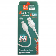 Câble Chargeur X10 Micro USB Blanc