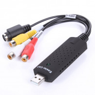 Clé D'acquisition EasyCAP Video-Audio USB + 3RCA Noir en Tunisie Clé D'acquisition EasyCAP Video-Audio USB + 3RCA Noir en Tunisie