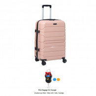 Valise Incassable Titou Petit Modèle Rose Poudre en Tunisie