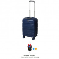 Valise Incassable Moyenne Bleu Marine