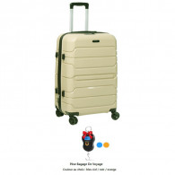 Valise Incassable Titou Petit Modèle Beige en Tunisie