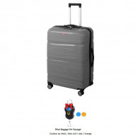 Valise incassable Grand Modèle Gris