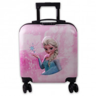 Valise Enfant Carre Disney 3D 28 Litres Elza Rose en Tunisie