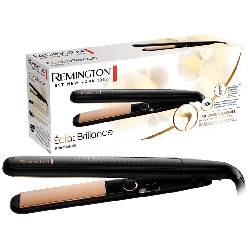 Lisseur Remington Eclat Brillance S6308 230°C Noir en Tunisie