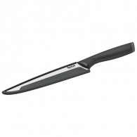 Couteau à Trancher TEFAL Comfort K2213704 20Cm Noir en Tunisie Couteau à Trancher TEFAL Comfort K2213704 20Cm Noir en Tunisie
