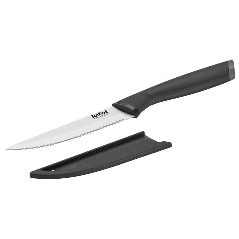 Kit De 4 Couteaux à Steak TEFAL Comfort 11Cm Noir en Tunisie