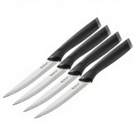 Kit De 4 Couteaux à Steak TEFAL Comfort 11Cm Noir en Tunisie