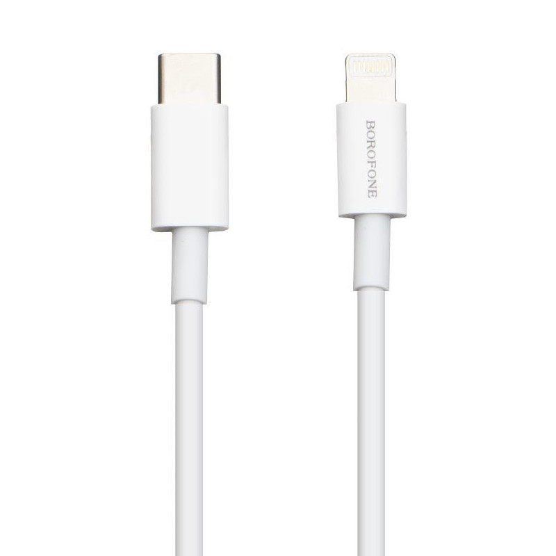 Câble Chargeur Borofone BX36 Lightning Blanc En Tunisie Câble Chargeur Borofone BX36 Lightning Blanc En Tunisie