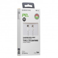 Câble Chargeur Borofone BX36 Lightning Blanc En Tunisie Câble Chargeur Borofone BX36 Lightning Blanc En Tunisie