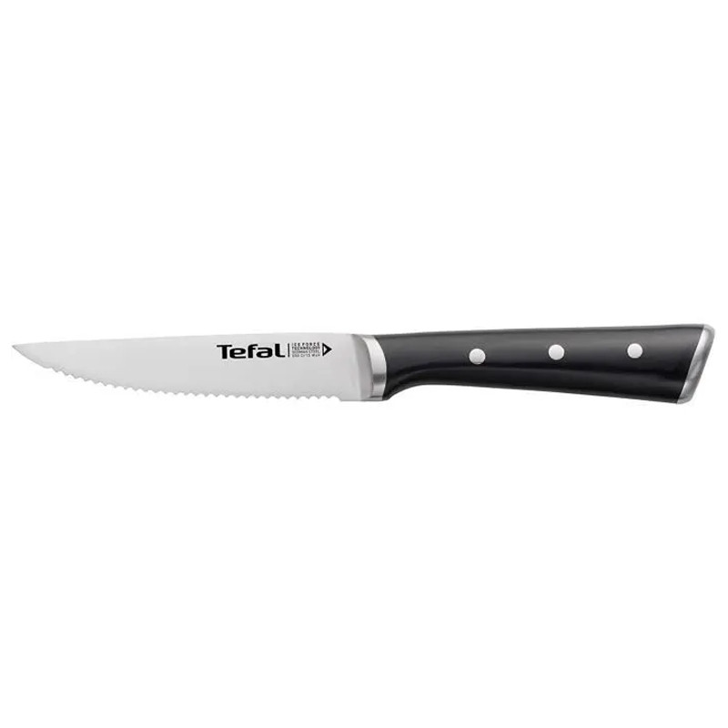 Kit De 3 Couteaux à Steak TEFAL Ice Force Noir en Tunisie