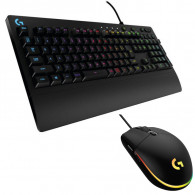 Pack Gamer Logitech : Clavier G213 Prodigy & Souris G102 Noir
