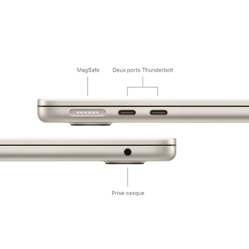 Apple MacBook Air M4 13" 16Go 256Go SSD Starlight En Tunisie