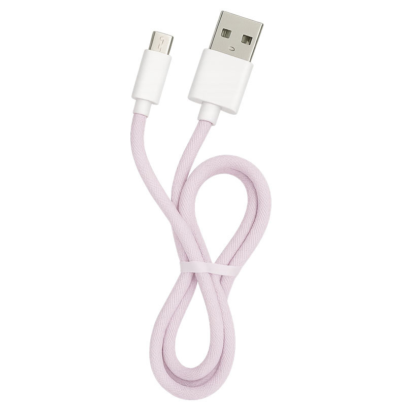 Câble Chargeur C800 Micro USB Rose en Tunisie Câble Chargeur C800 Micro USB Rose en Tunisie