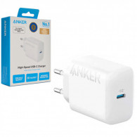 Adaptateur Chargeur Anker USB-C 20W Blanc en Tunisie