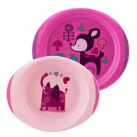 Set D'assiette Bébé Chicco 12M+ Rose en Tunisie