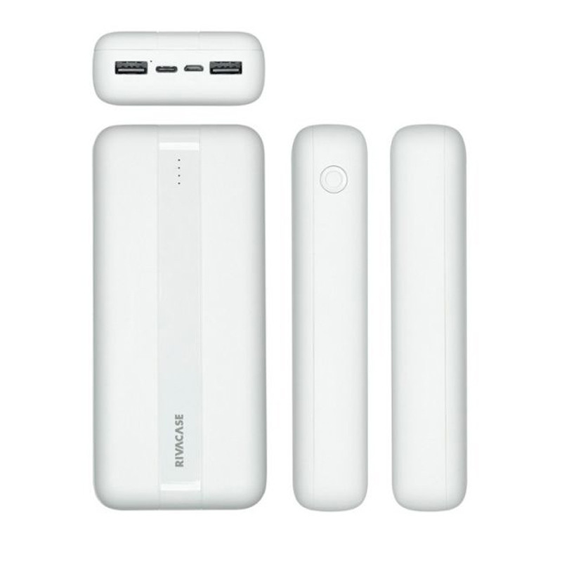 Power Bank Rivacase VA2081 20000 mAh Blanc En Tunisie