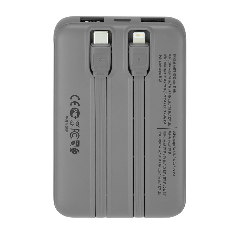 Power Bank Rivacase VA2611 10000 mAh Blanc En Tunisie