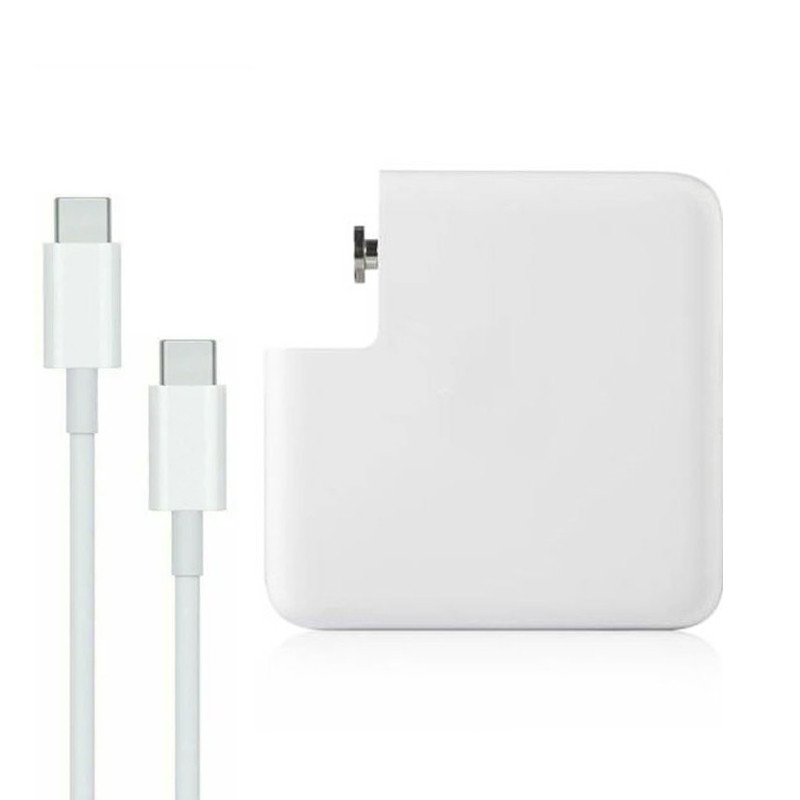 Chargeur MacBook Apple 20.5V 4.7A Type-C 96W Adaptable Blanc en Tunisie