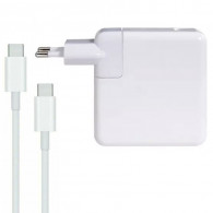 Chargeur MacBook Apple 20.5V 4.7A Type-C 96W Adaptable Blanc en Tunisie