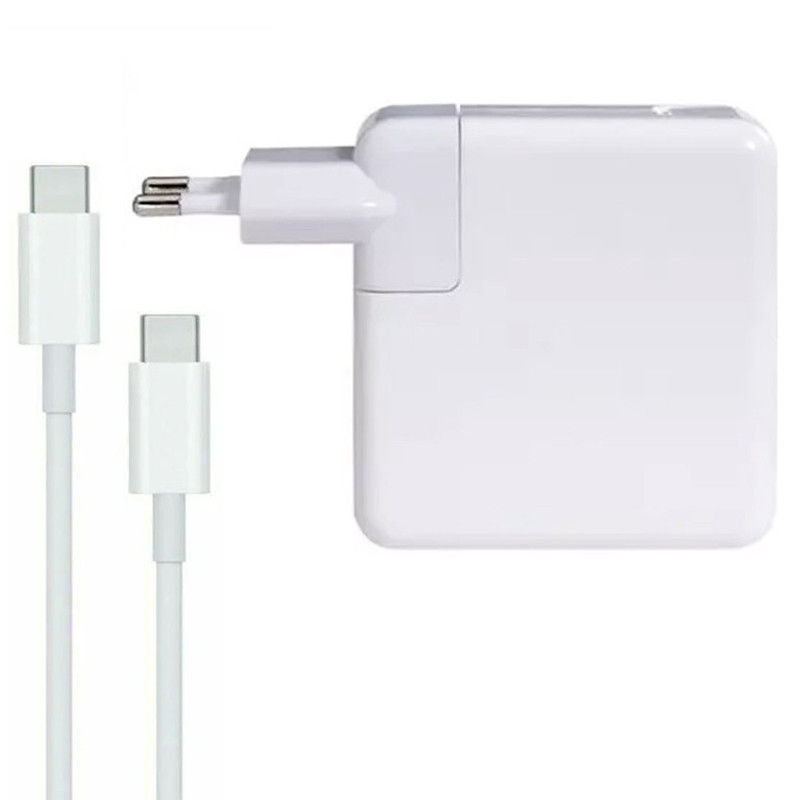 Chargeur MacBook Apple 20.5V 4.7A Type-C 96W Adaptable Blanc en Tunisie