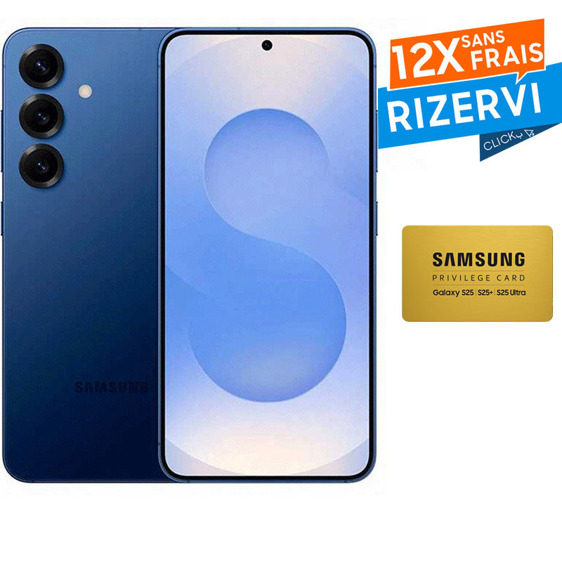 Samsung S25 5G 12Go 256Go Bleu Marine