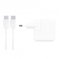 Chargeur MacBook 20V 1.5A Type-C 30W Adaptable Blanc en Tunisie