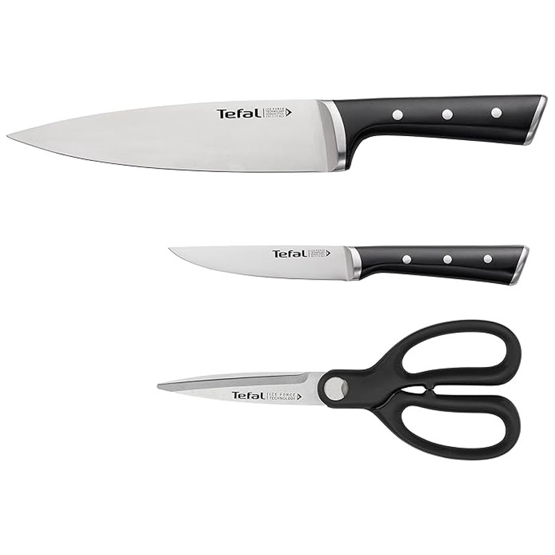 Set De Trois ustensiles De Cuisine Tefal Ice Force Noir En Tunisie