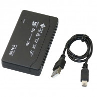 Lecteur De Carte Mémoire All In One USB Noir