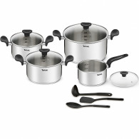Batterie de Cuisine Tefal Primary 11 Pièces Inox En Tunisie