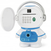 Tirelire Robot Stitch Blanc et Bleu