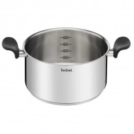 Faitout Tefal Primary 24Cm 5L + Couvercle Verre Inox En Tunisie