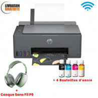 Imprimante à Réservoir Intégré 3En1 HP Smart Tank 581 Couleur Wi-Fi Noir (4A8D4A) en Tunisie