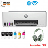 Imprimante Multifonction Jet D'encre HP Smart Tank 585 1F3Y4A - Blanc