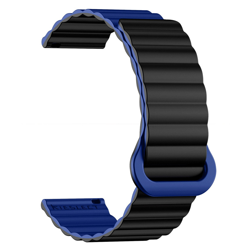 Ceinture Montre Connectée kieslect Loop Strap 22mm Noir&Bleu en Tunisie Ceinture Montre Connectée kieslect Loop Strap 22mm Noir&Bleu en Tunisie