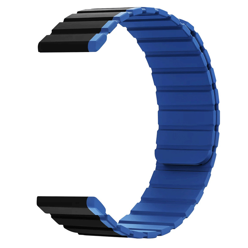Ceinture Montre Connectée kieslect Dual-Tone Strap 22mm Noir&Bleu en Tunisie