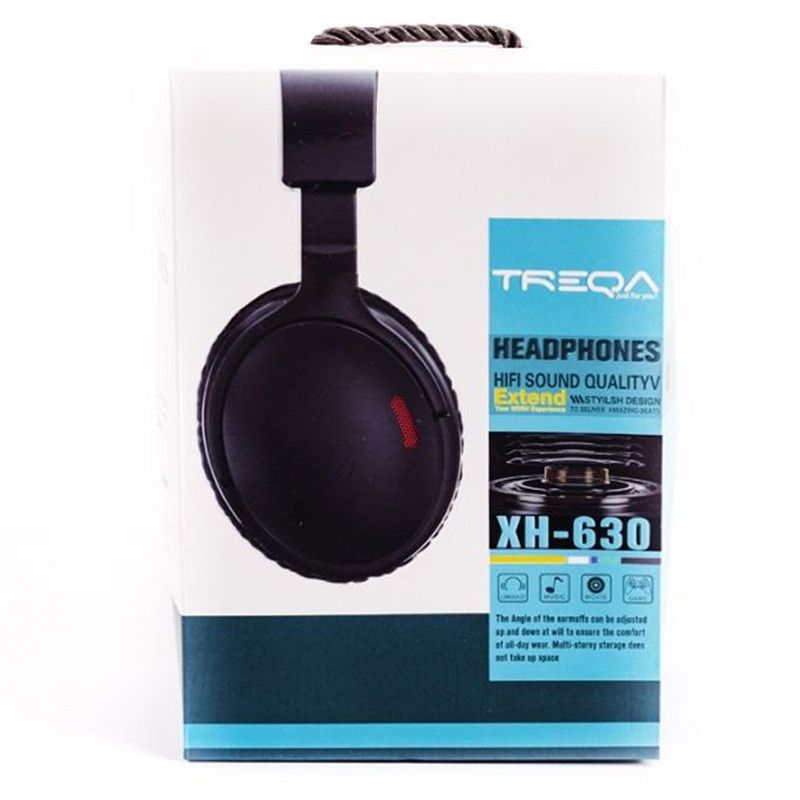 Micro Casque Sans Fil TREQA-XH630 RGB Noir en Tunisie