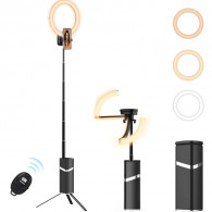 Ring Light LED Maxom 10.5" Noir EN Tunisie