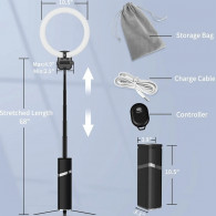 Ring Light LED Maxom 10.5" Noir EN Tunisie Ring Light LED Maxom 10.5" Noir EN Tunisie