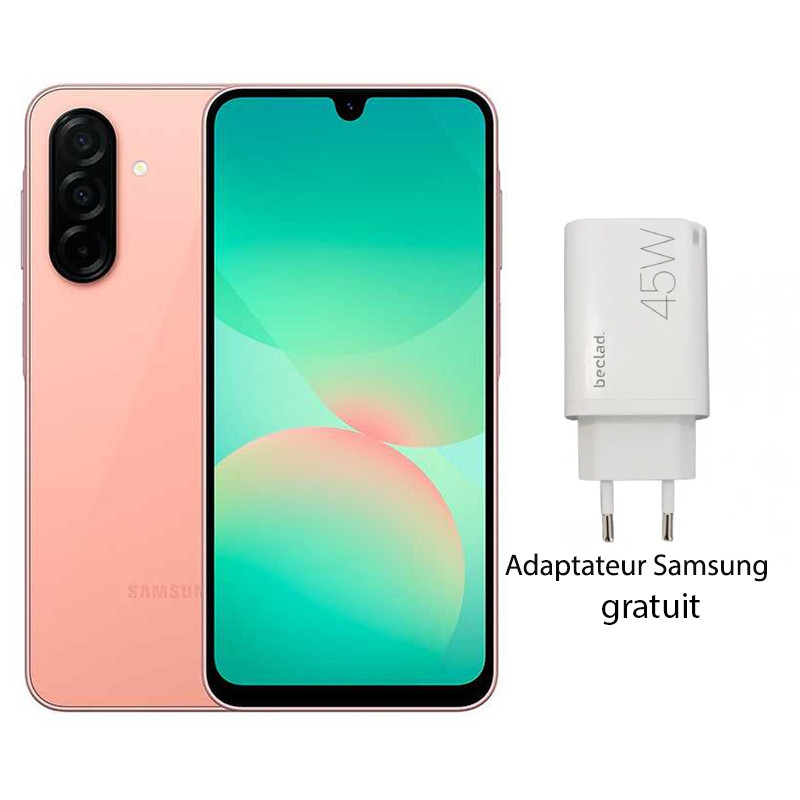 Samsung Galaxy A26 5G 6Go 128Go Rose en Tunisie Samsung Galaxy A26 5G 6Go 128Go Rose en Tunisie