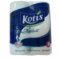 Essuie-Tout Kotis 2 Rouleaux Turquoise en Tunisie