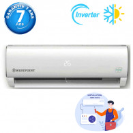 Climatiseur Westpoint Inverter 24000 BTU Chaud & Froid - Blanc