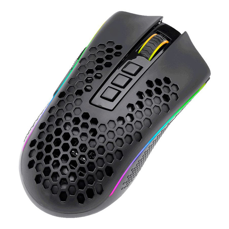 Souris Gamer Sans Fil Redragon Storm Pro M808 Noir en Tunisie