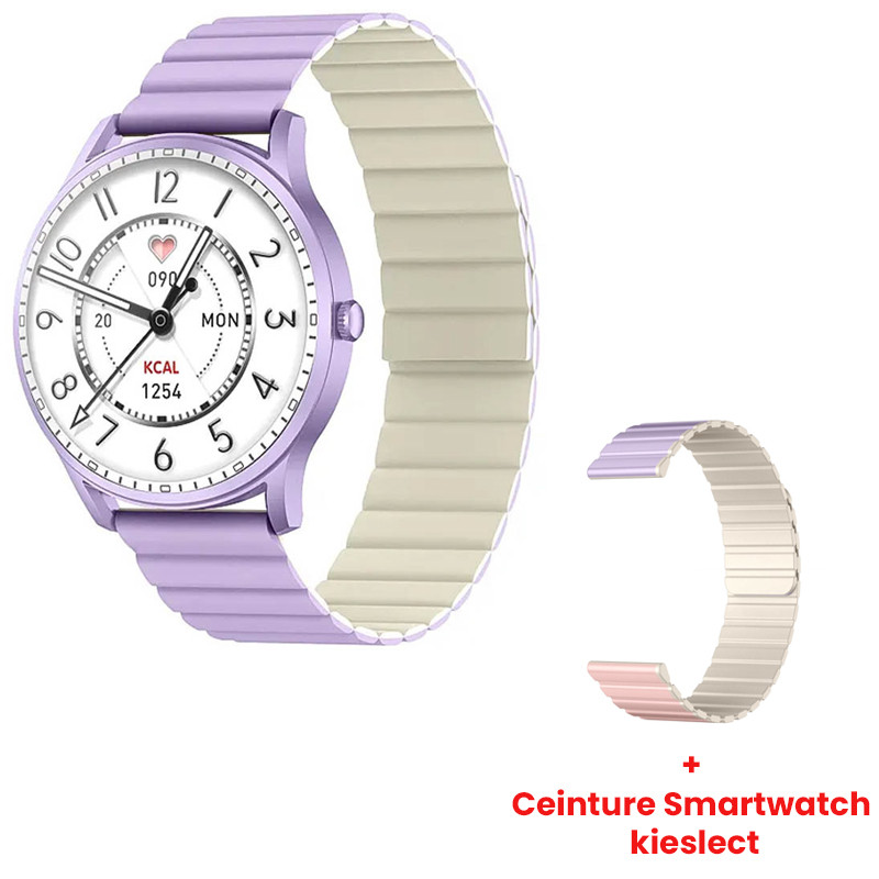 Montre Connectée Kieslect Lora-Love-Violet en Tunisie Montre Connectée Kieslect Lora-Love-Violet en Tunisie