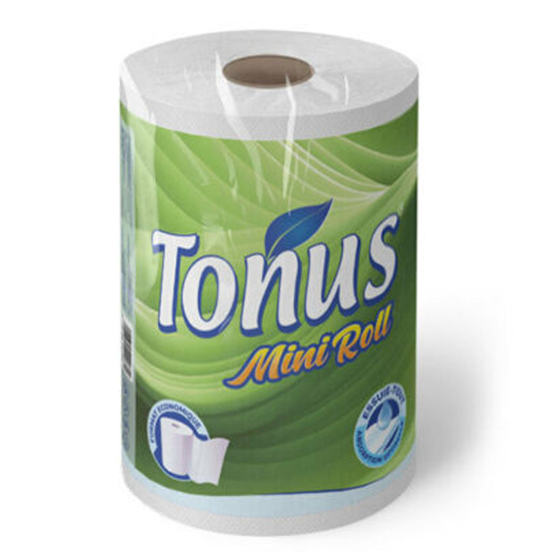 Essuie-Tout Tonus Mini Roll 1 Rouleau Blanc En Tunisie
