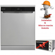 Lave Vaisselle Brandt 14 Couverts Avec Afficheur Inox