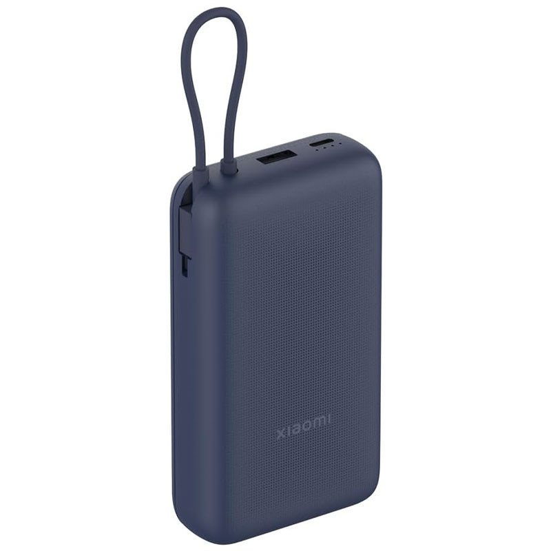 Power Bank Xiaomi 20 000 mAh Bleu En Tunisie
