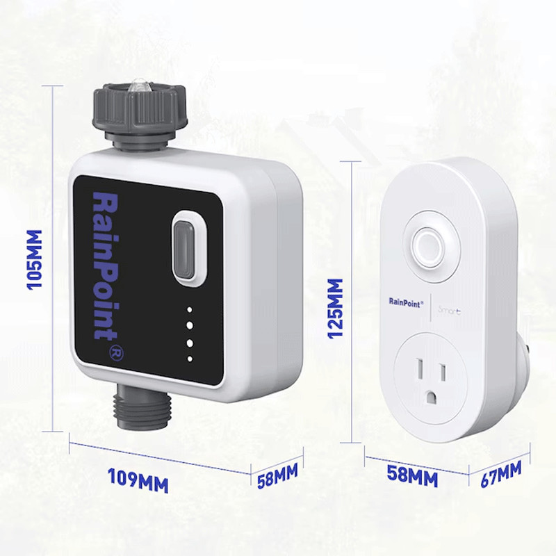 Programmateur d’Arrosage Intelligent RainPoint 1 Zone HTV113