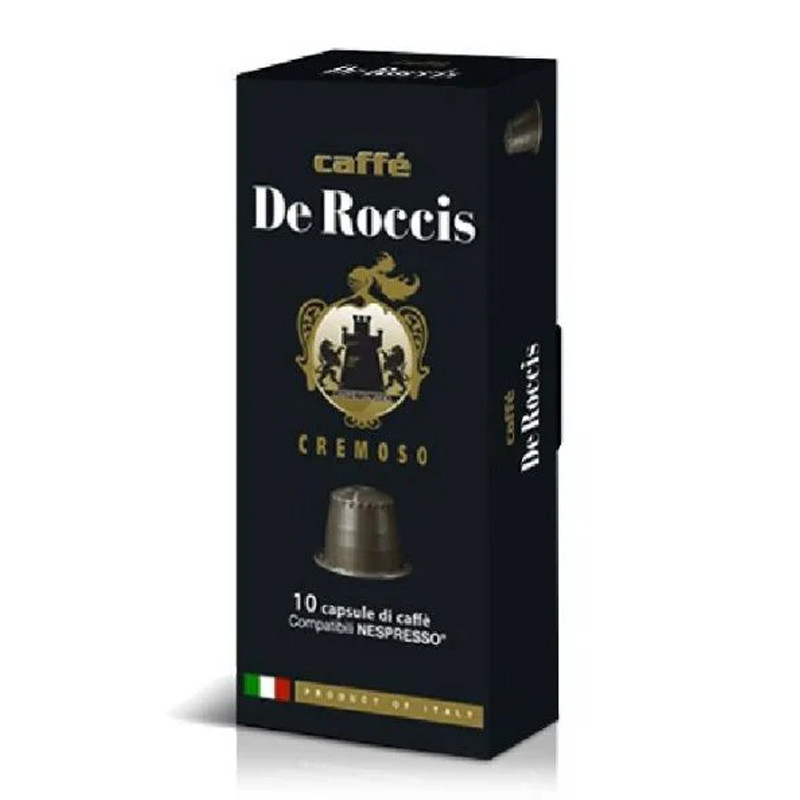 Paquet De 10 Capsules Caffé De Roccis Cremoso en Tunisie Paquet De 10 Capsules Caffé De Roccis Cremoso en Tunisie