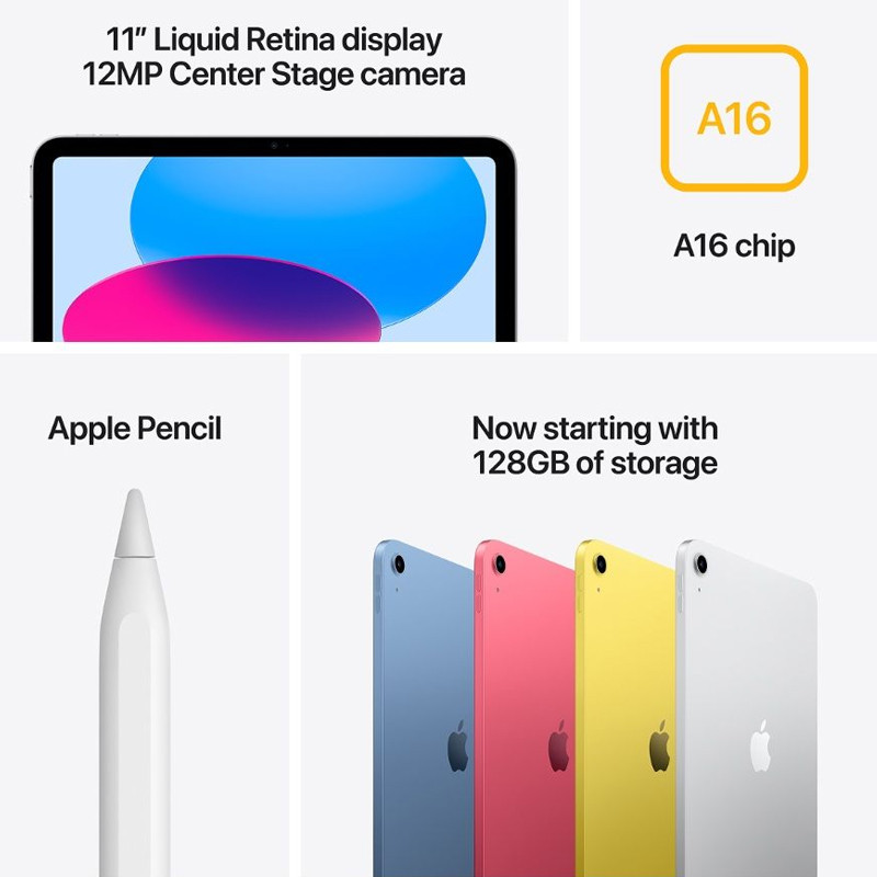 Apple ipad 11'' 128Go Wifi Silver