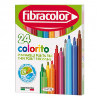 Pack De 24 Feutres Fibracolor Multicolore En Tunisie